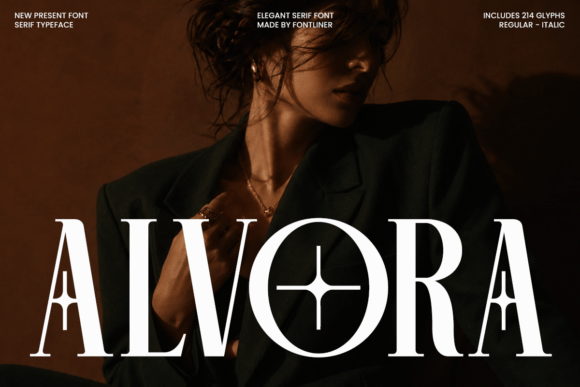 Alvora Typeface Review: Elevating Editorial Design with Luxury Serif Fonts