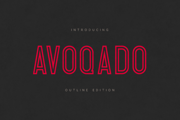 Avoqado Outline Edition Typeface Review for Editorial Design