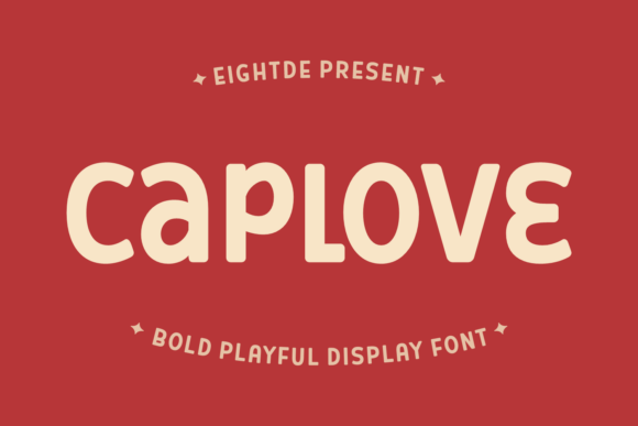 Caplove Display Typeface for Modern Web Design