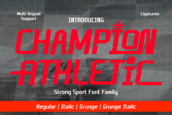 Champion Athletic Typeface Review: Retro-Chic Design for Sports Brands