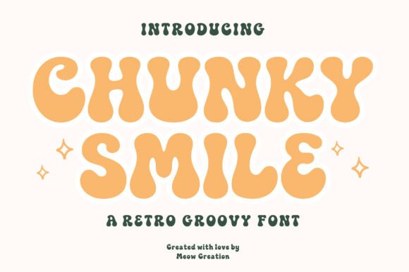 Chunky Smile Typeface Review for Retro Branding Projects