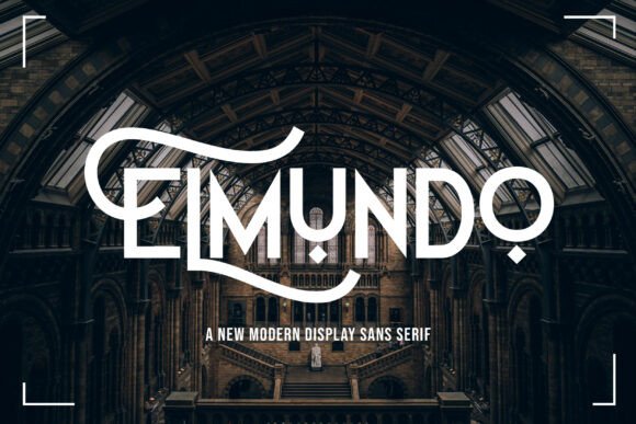 Elmundo Typeface: Sleek Sans Serif Fonts for Bold Branding