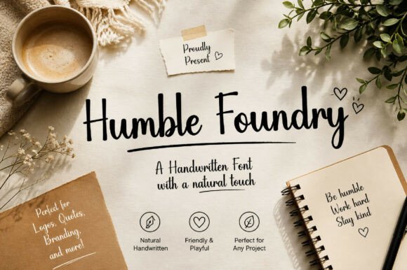 Humble Foundry Script Font for Elegant Web Design
