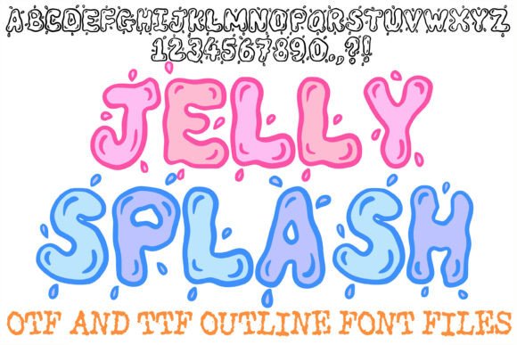 Jelly Splash Typeface Review