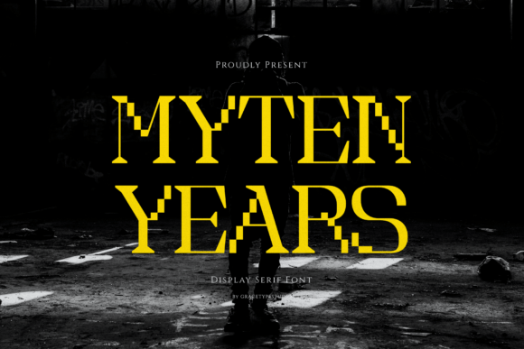 Myten Years: A Revolutionary Display Serif for Modern Web Design