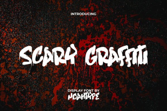 Scary Graffiti Typeface for Bold Brand Identity