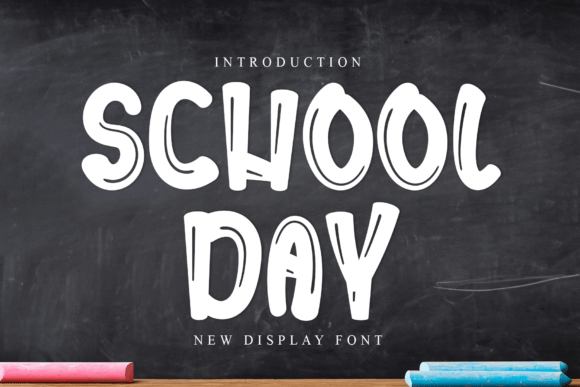 School Day Typeface Review for Handmade Branding