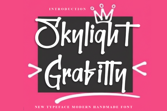 Skylight Grafitty: A Casual Creative Font for Warm Digital Branding