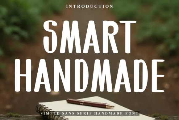 Smart Handmade: The Festive Typeface for Holiday Campaigns