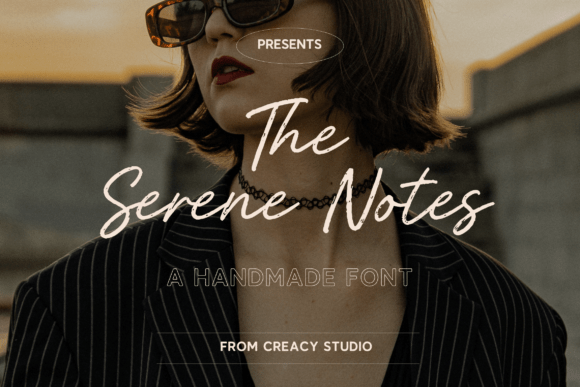 The Serene Notes Typeface for Modern Web Design